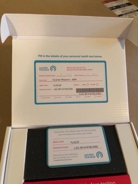 lets get checked home fertility test
