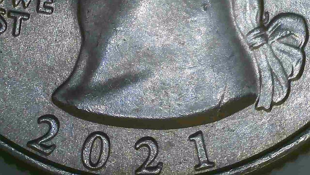 Two (2) 2021 P washington quarter.  cihps errors plus face shield