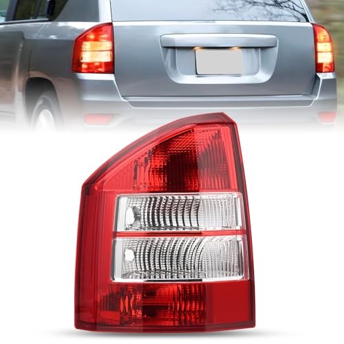 Taillight Assembly Compatible with 2007 2007-2010 Jeep Compass driver side