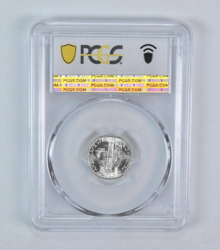 1944 Mercury Dime MS66 PCGS Blue Label