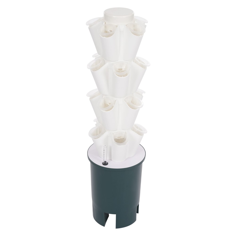 20 Hole Hydroponic Tower Hydroponics Growing System Kit Vertical Planting Tower