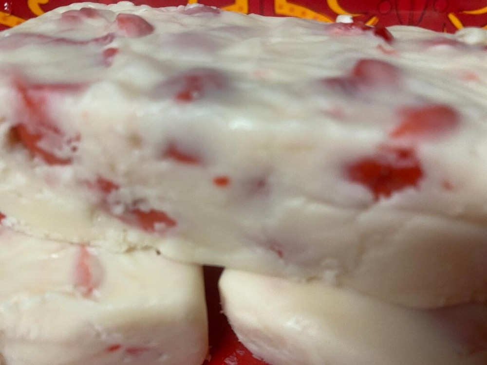 Cherry Fudge *nut free* 1/2 pound