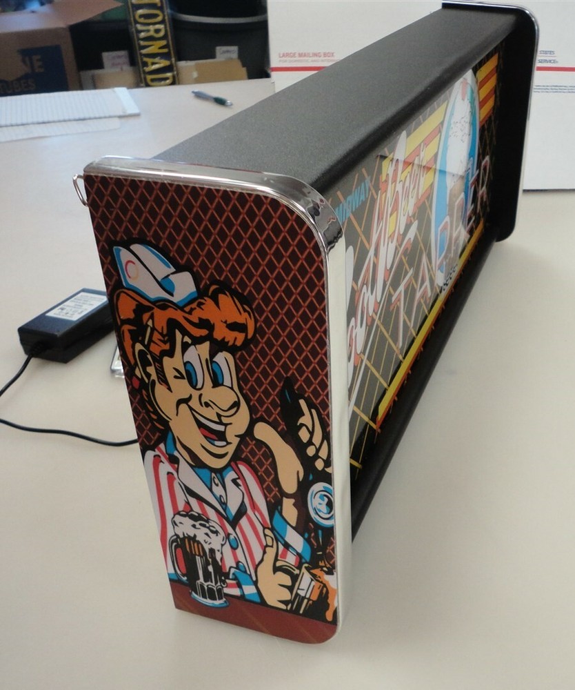 Root Beer Tapper Marquee Game/Rec Room LED Display light box