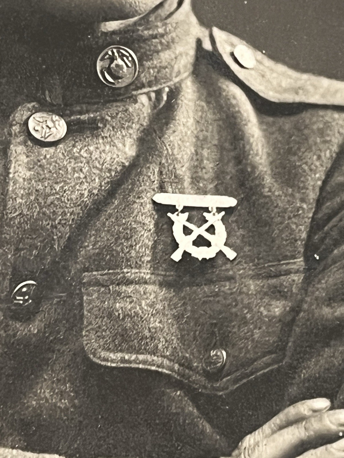 WWI USMC Marine Studio Photo RPPC