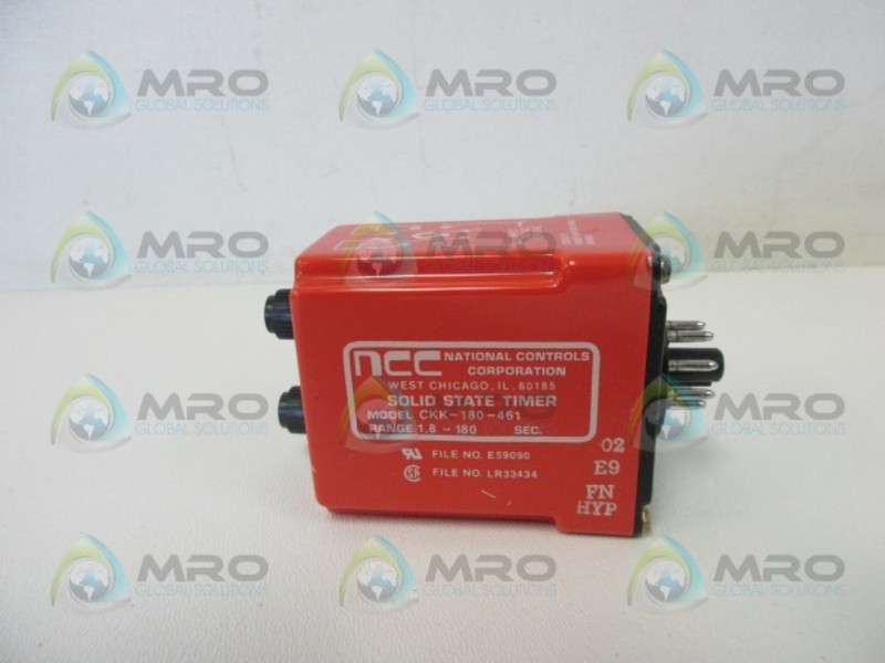 NCC CKK-180-461 SOLID STATE TIMER NSMP