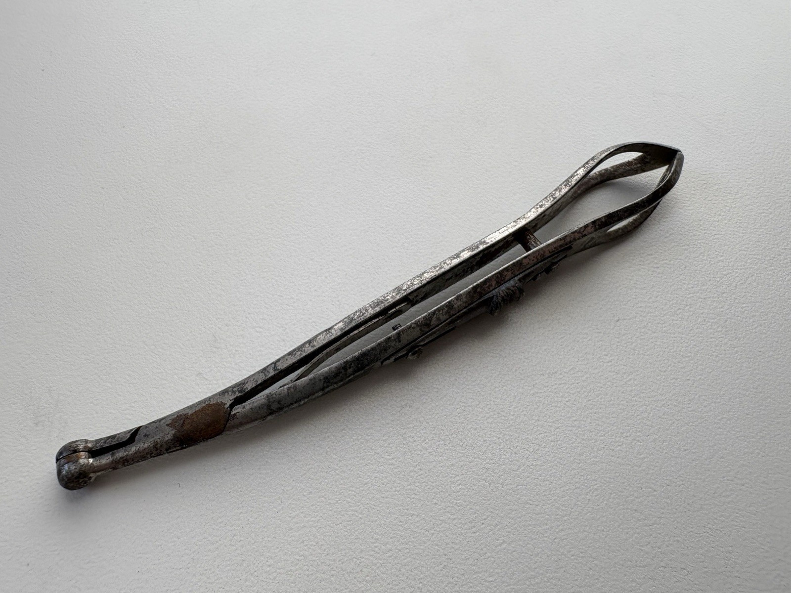 Antique A.L. Hernstein NY Forceps Tweezers Civil War Era Surgical Medical Tool