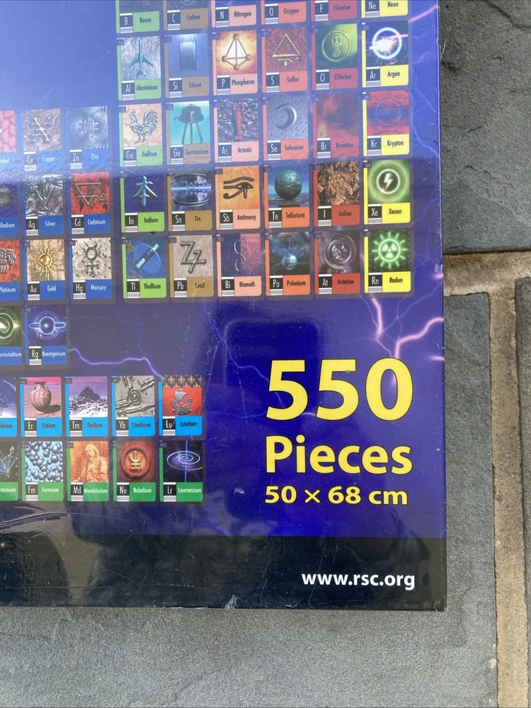 Visual Elements Jigsaw ~ 550 Pc ~ NEW/SEALED