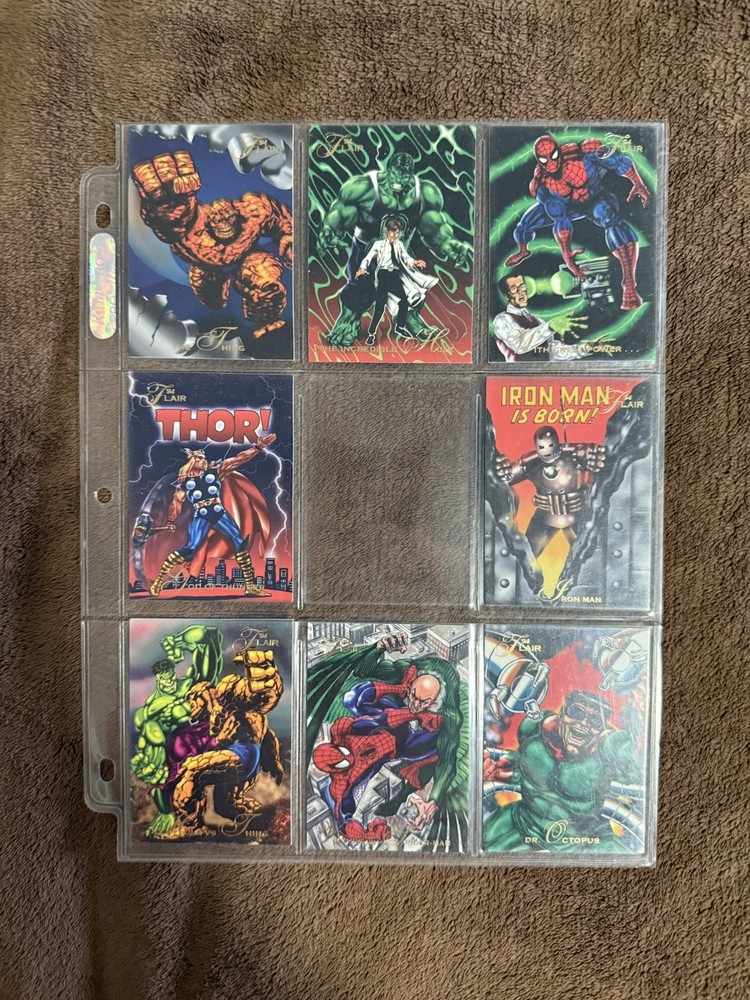 💎 MASSIVE 1994 FLAIR MARVEL COLLECTION - INVESTMENT GRADE 💎