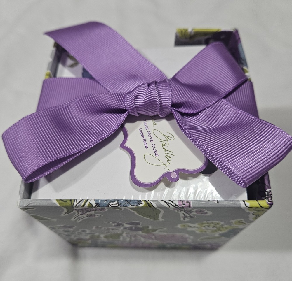 NWT Vera Bradley Take Note Cube--Watercolor FREE SHIPPING