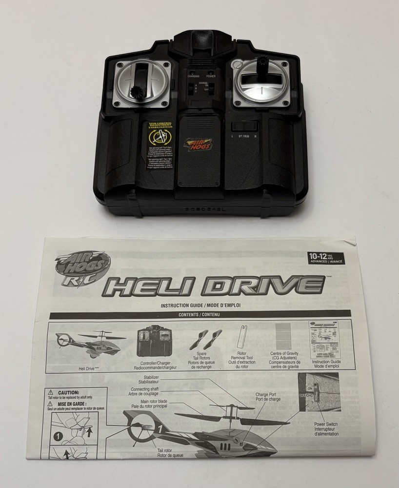Classic  AIR HOGS 10925ASL Silverlit Remote Control 44290 - Works