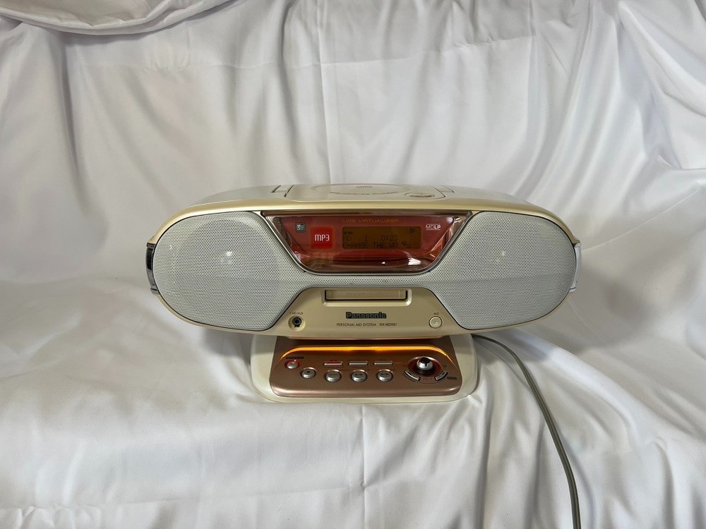 Personal MD system RX-MDX61 CD and MD operation confirmed