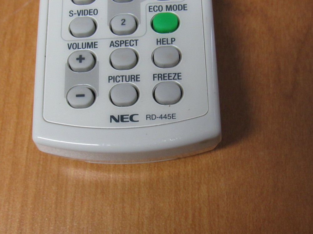 Genuine NEC RD-445E Projector Remote Control - Tested Working