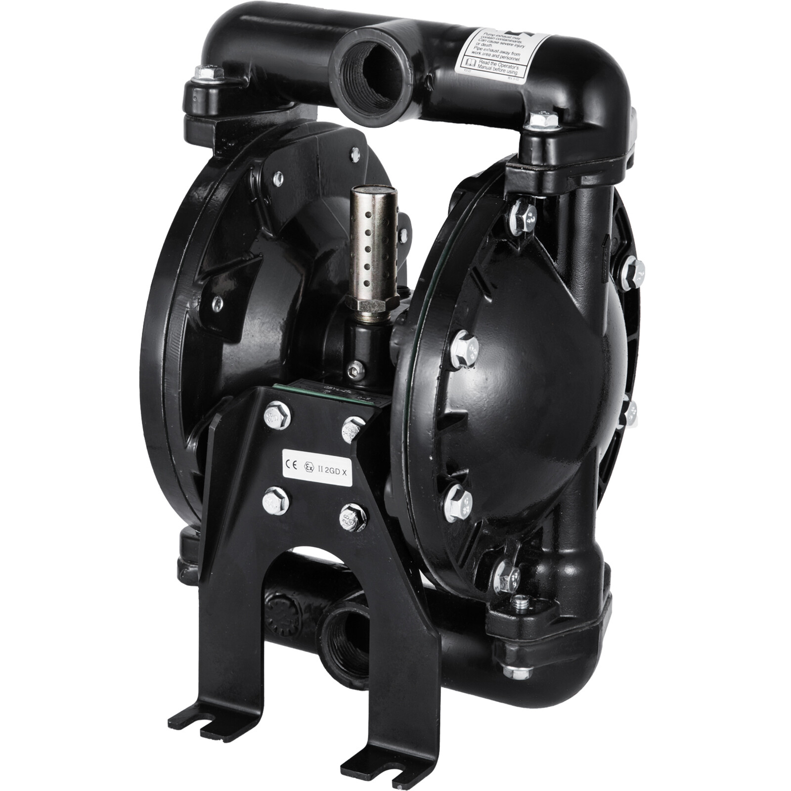 VEVOR 1 in Air-Operated Double Diaphragm Pump 35 GPM