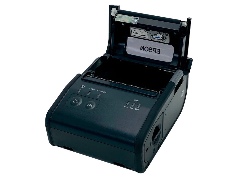 Epson TM-P80 Mobile POS Thermal Receipt Printer Bluetooth USB w/ Battery TESTED