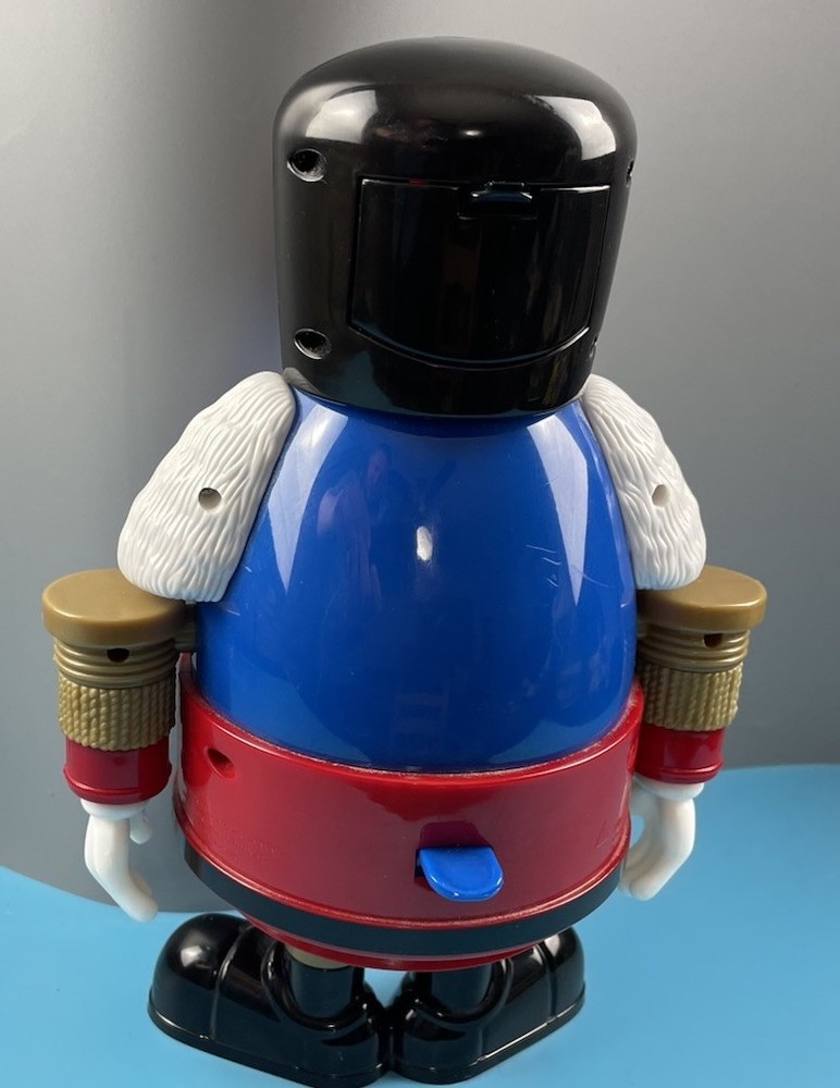 M&M Christmas Nutckracker Candy Dispenser Blue M&M