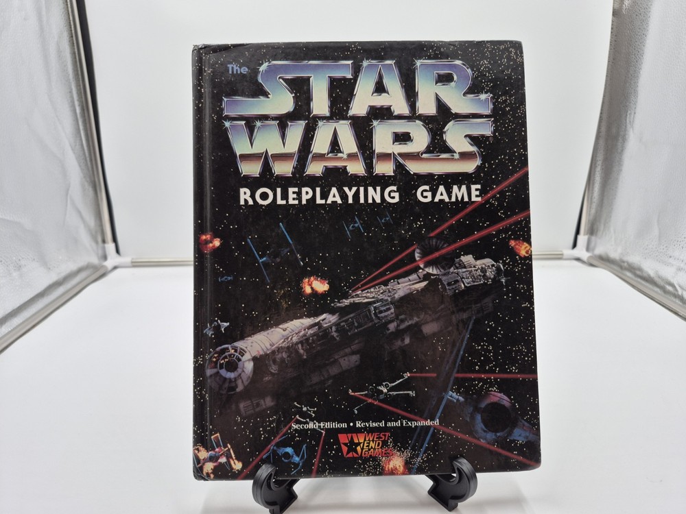 Star Wars D6 Second Edition Revised & Expanded Core Rulebook  HC WEG RPG