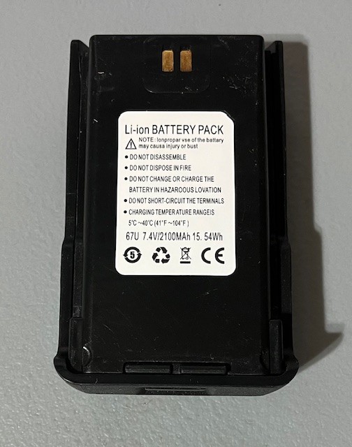 2-Pack MaxTalker TK-W60 Handheld Ham Radios Long Range Waterproof, Rechargeable