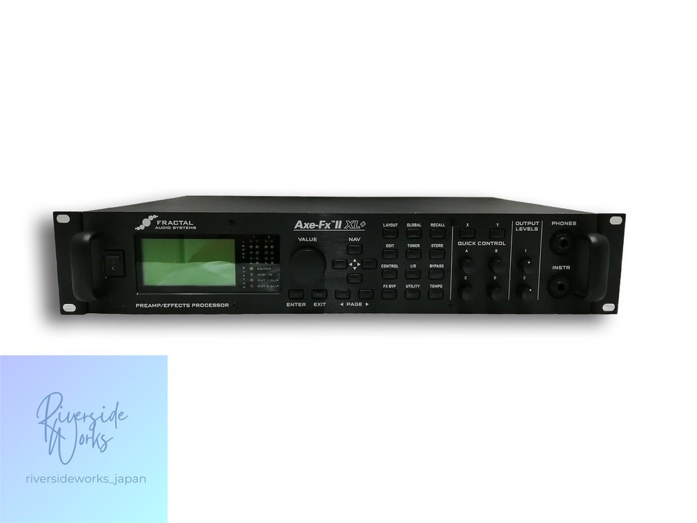 Fractal Audio Systems Axe-FX II XL Plus Multi-Effects Processor JP