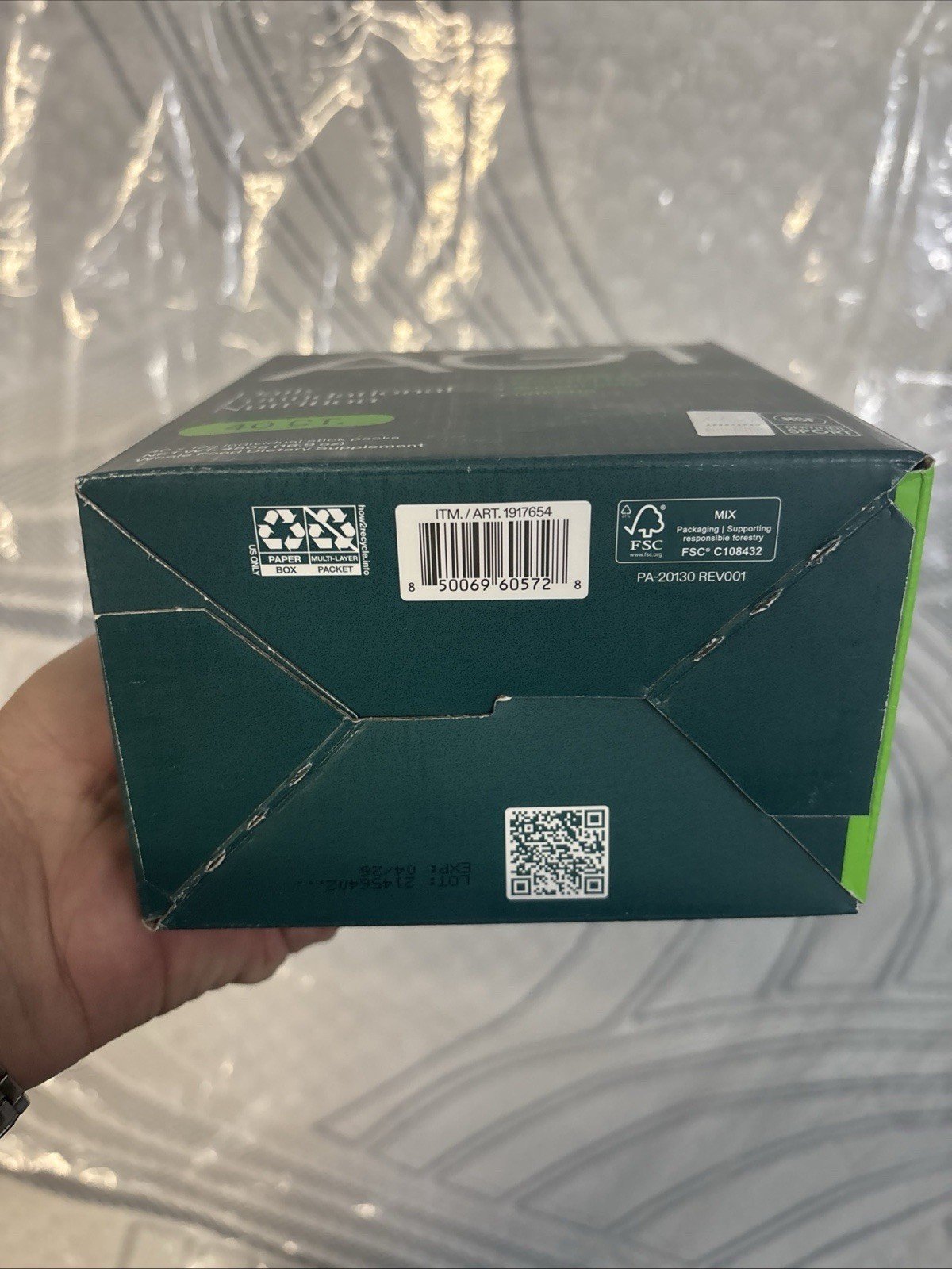 AG1 Original Formula Greens Powder Supplement 40 Packs of 12g Packs, Exp. 04/26