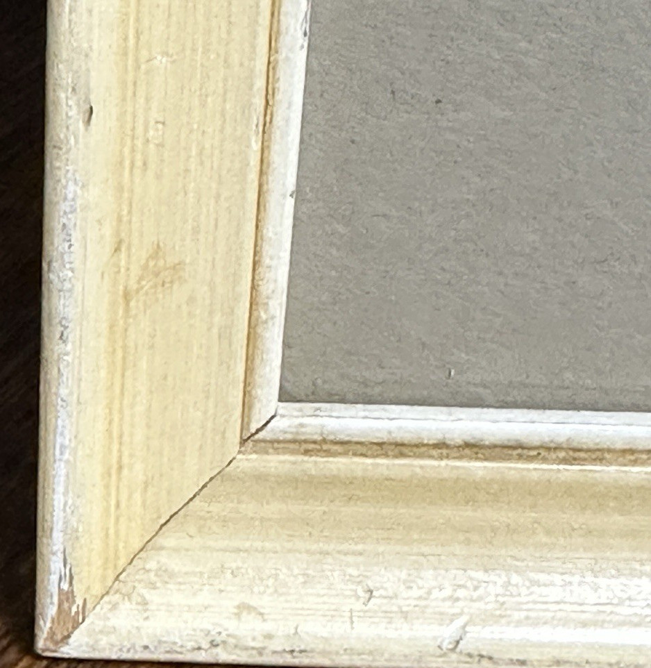 VTG Paul Detlefsen "In Days Gone By" Framed Print 13" x 17" Train Steam Engine