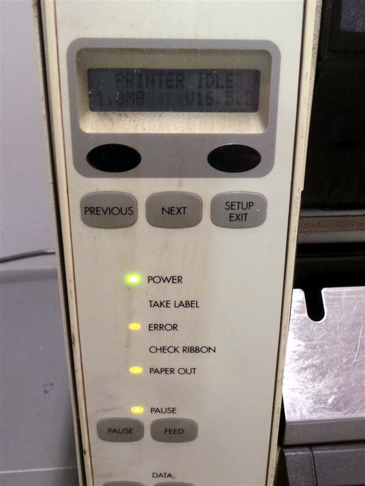 Zebra 140Xi 2140-201-00000 Thermal Label Barcode Tag Printer