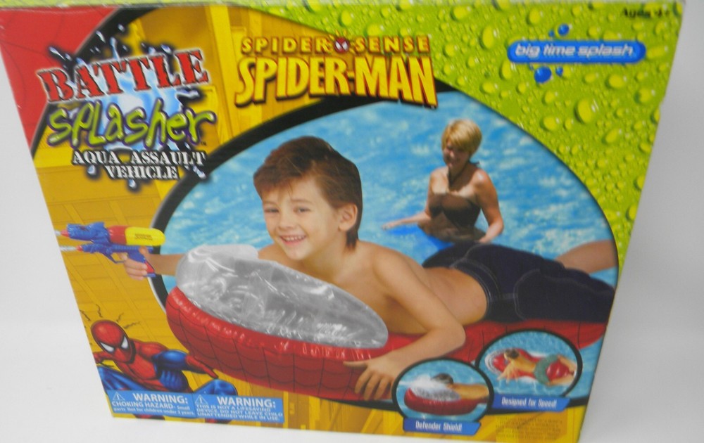 SPIDERMAN  Aqua Assault  Pool Splasher Float Raft
