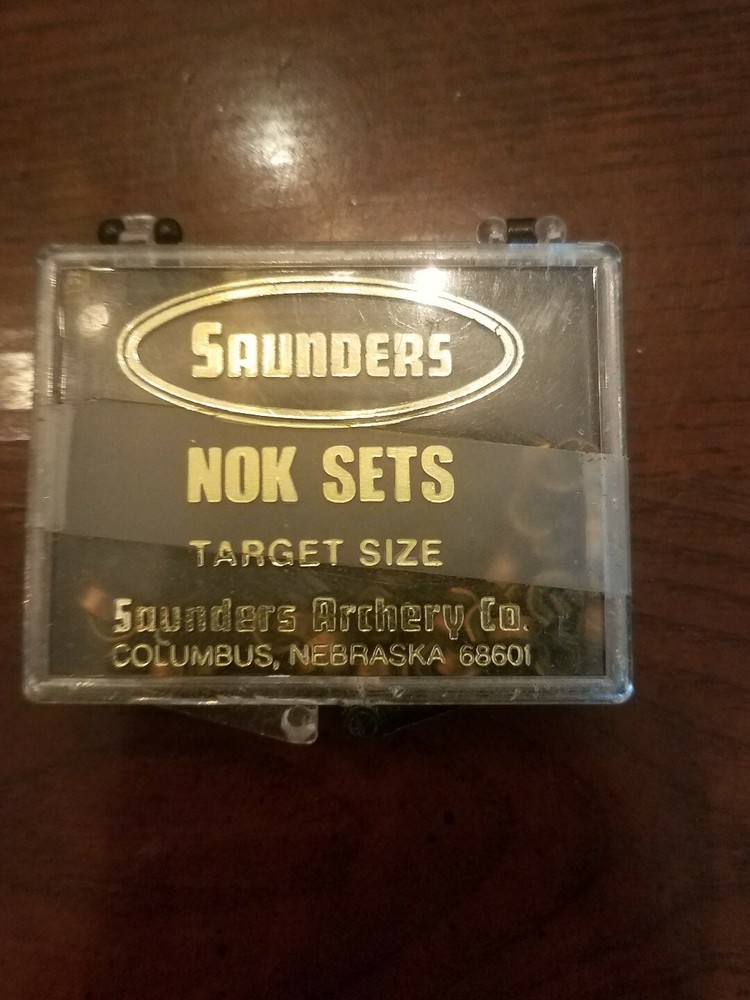 Saunders Nok Sets Target Size Archery
