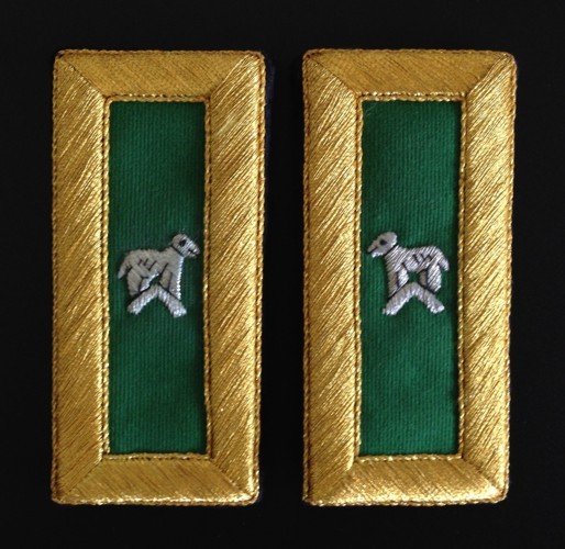 Knights Templar Generalissimo Shoulder Boards in Mylar
