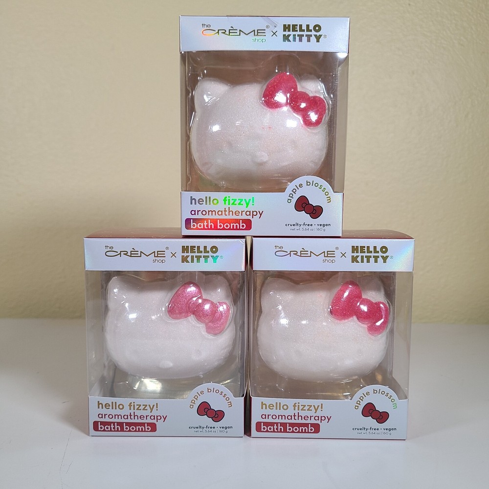 Creme Shop HELLO KITTY bath bomb set SANRIO