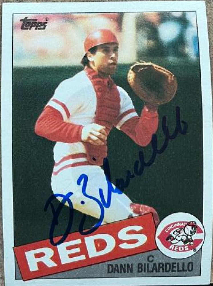 Dann Bilardello Autographed 1985 Topps #28