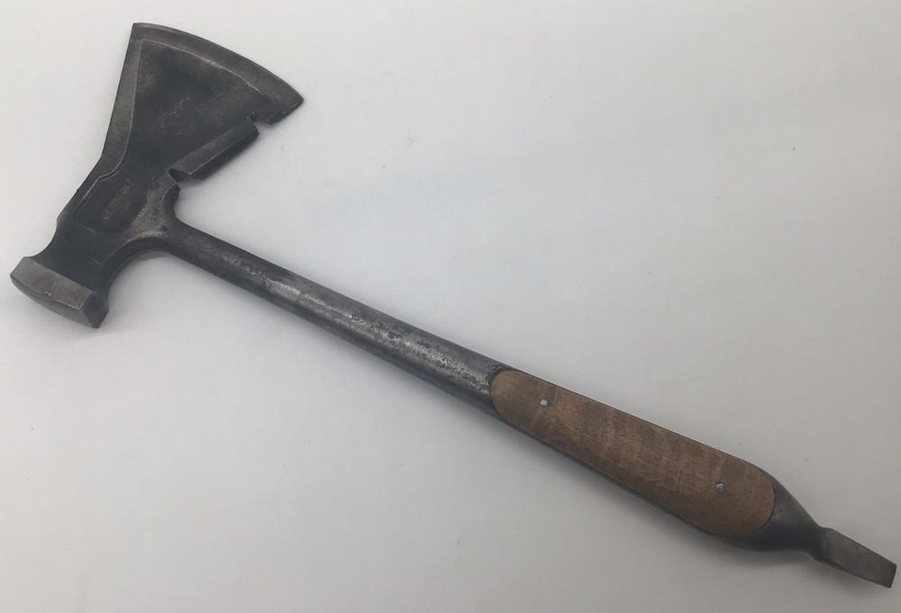 Antique DGM WW II German Multitool Hatchet Hammer Screwdriver Nail Puller