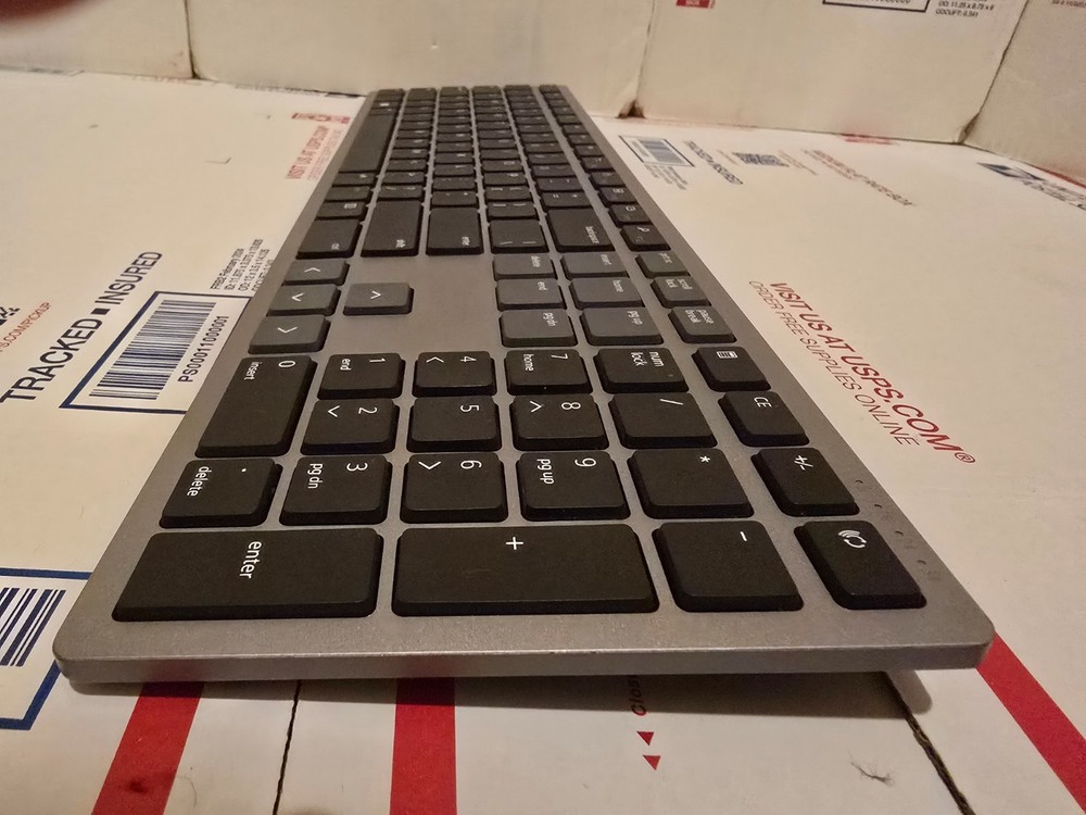 Dell KB7221WT Premier Multi-Device Wireless Keyboard – Tested Work (No Dongle)