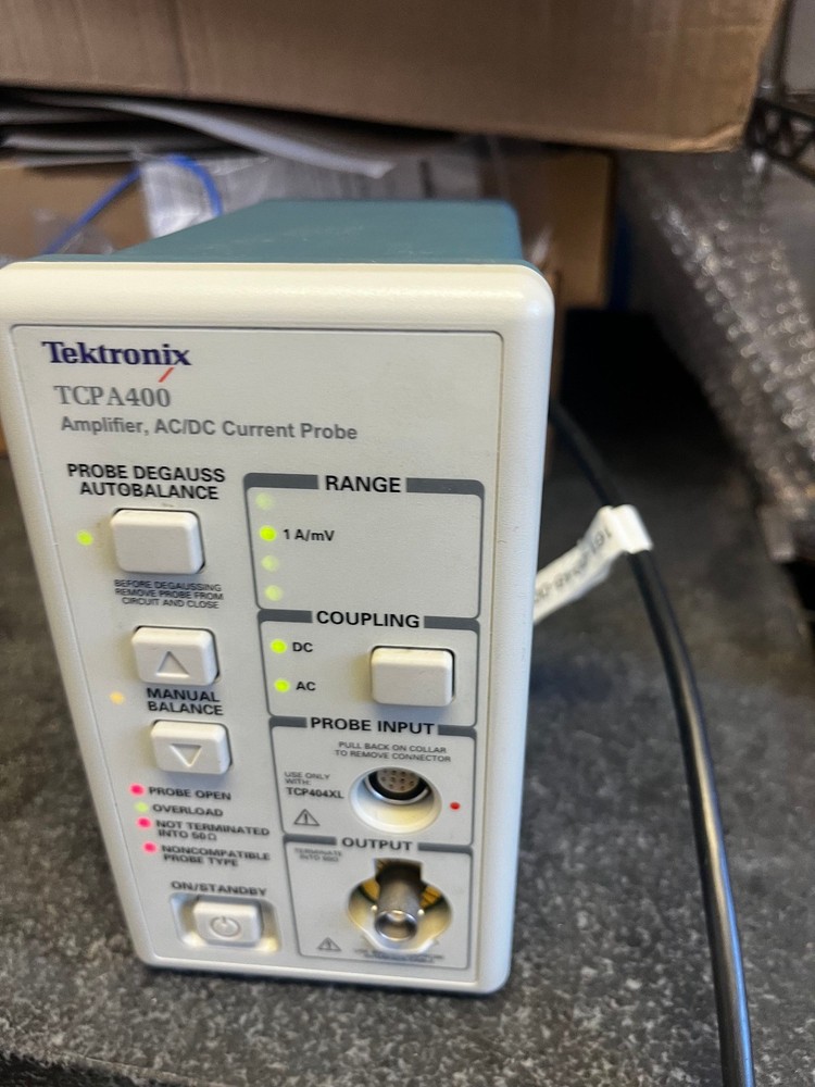 5cc Tektronix TCPA400 Untested