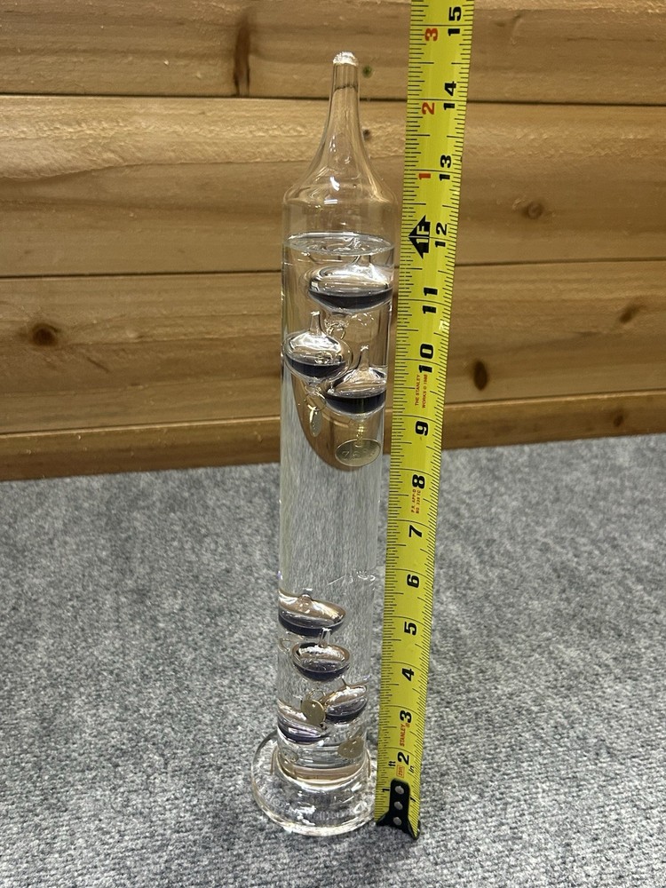 Esschert Design Galileo Thermometer Medium 14.5 Inches