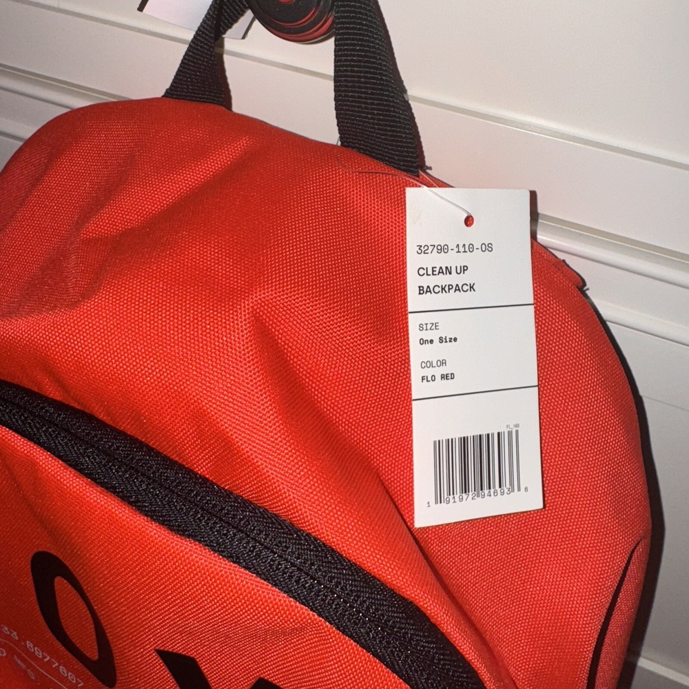 NWT Fox Racing MX Casuals - CLEAN-UP Backpack Red