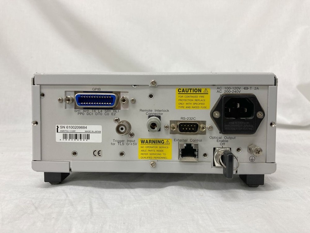 ANRITSU MT9810B Mainframe