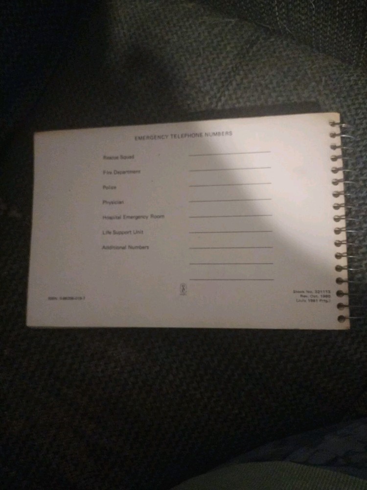 RED CROSS COR MODULE MANUAL, 1980