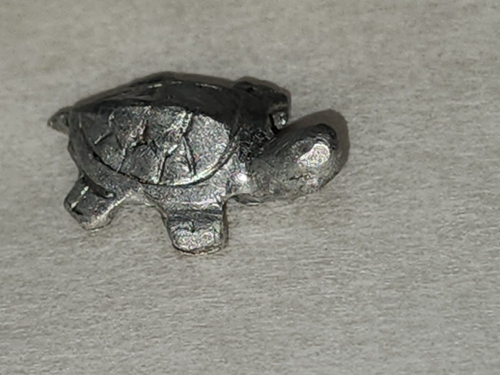 Pewter Turtle Figurine