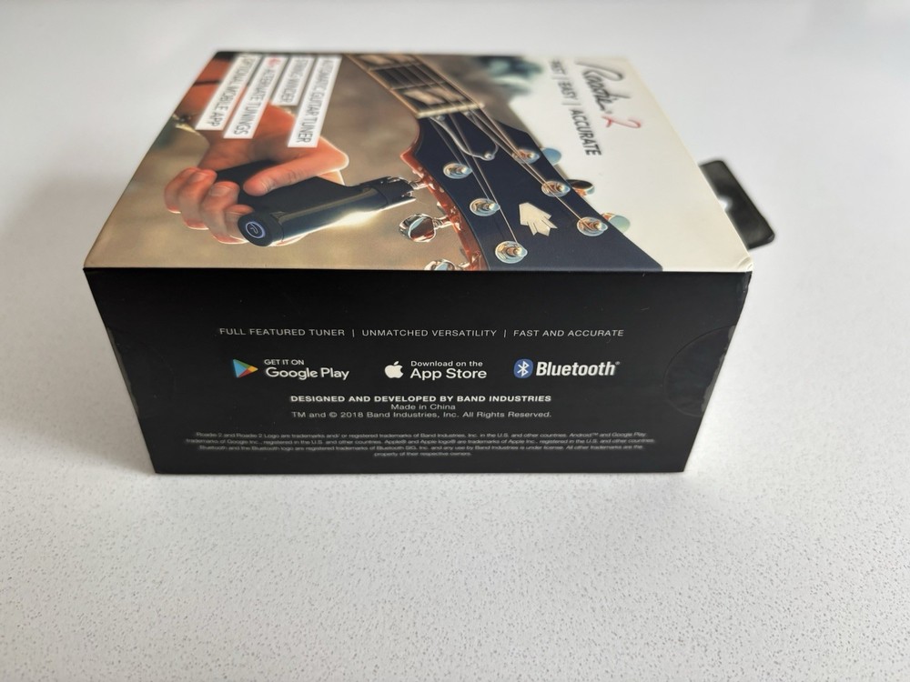 Roadie 2 Standalone Automatic Guitar Tuner String Winder Bluetooth NEW Sealed