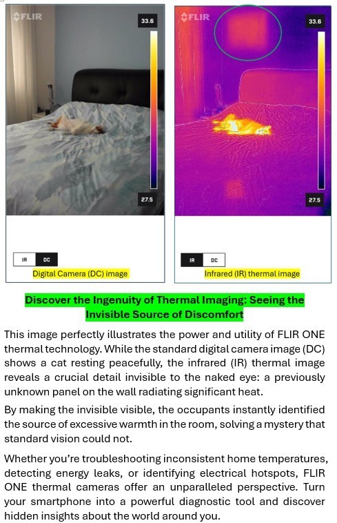 FLIR ONE PRO Android USB-C Adapter Thermal Camera Professional Infrared Imaging