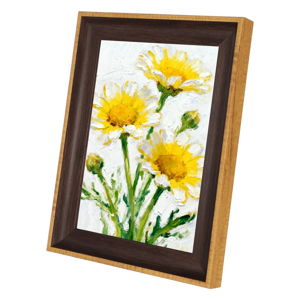 9.9x7.8 Inch Resin Brown Rectangle Photo Frame
