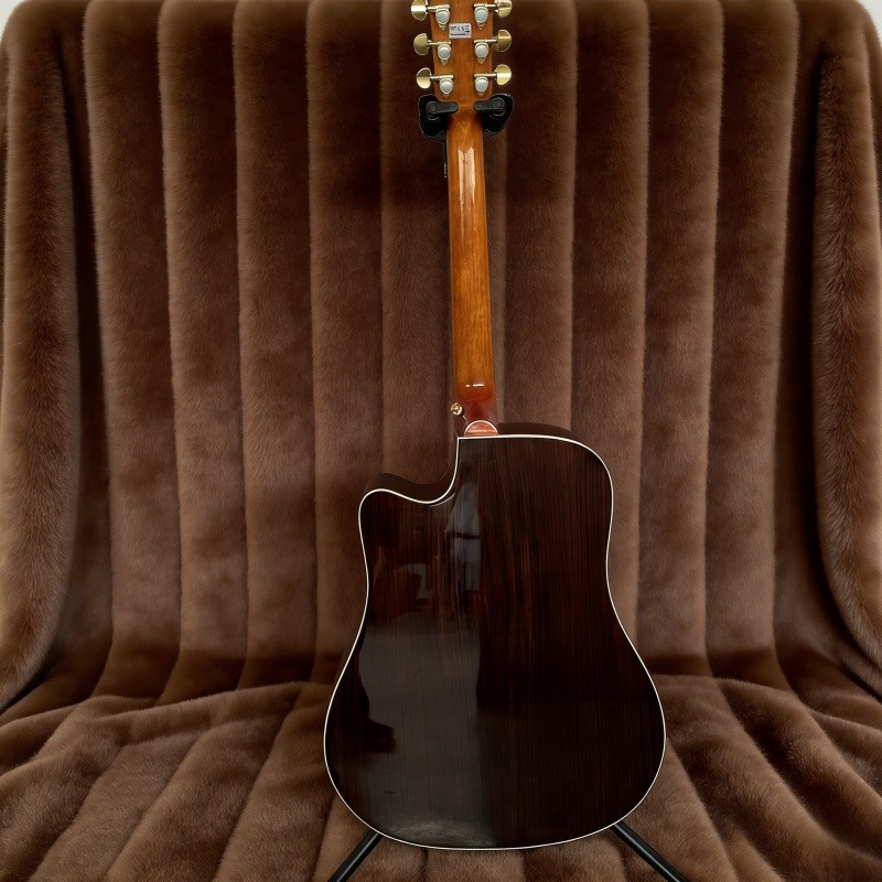 Cutting acoustic electric guitar hummingbird cherry burst built-in pickups