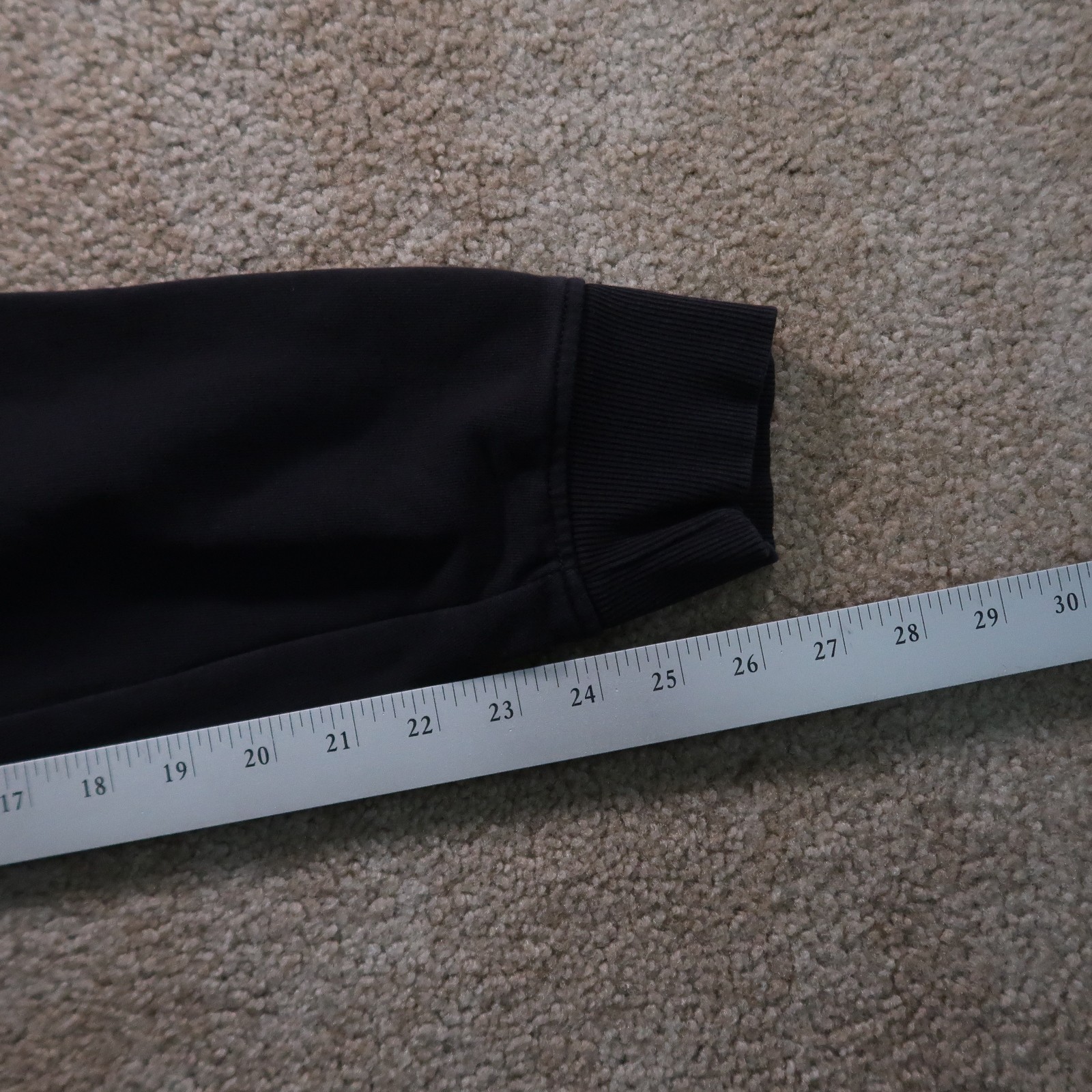 Gymshark Jogger Sweatpants Men's small Black Tapered Leg