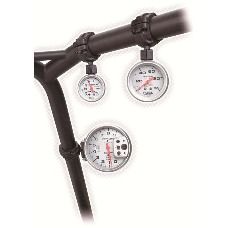 AutoMeter 48006 52mm Black Roll Pod for 1 44654 inch Roll Cage
