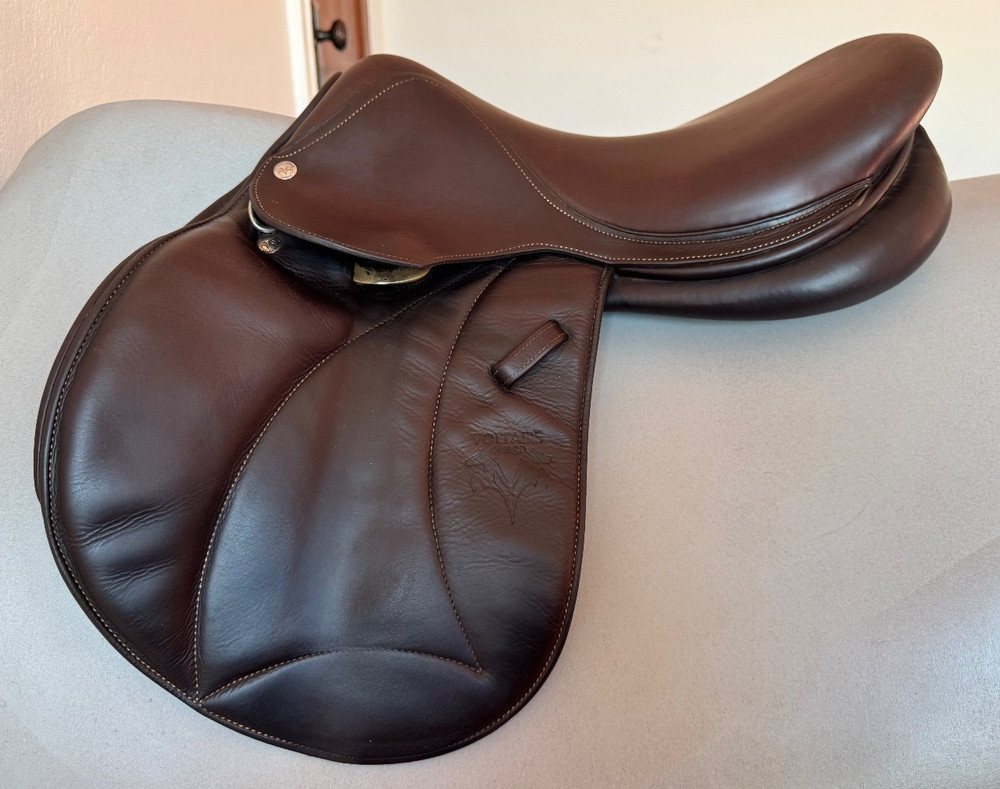 16" Voltaire Welli Saddle - 2017 - 00 Short Flaps - Full Buffalo - Excellent!