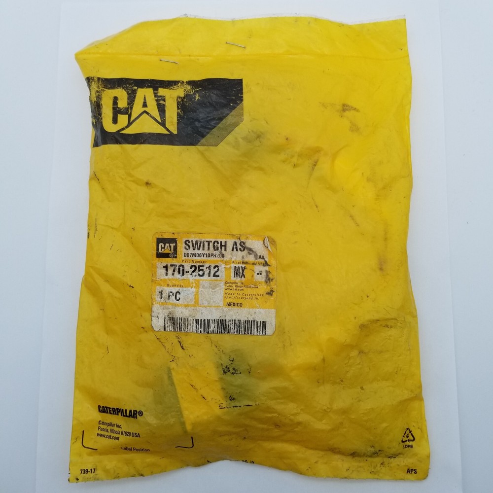 Caterpillar OEM Replacement Toggle Switch CAT 170-2512 - Fast Shipping