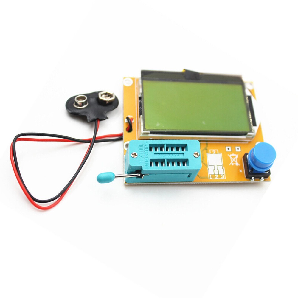 NEW LCR-T4 Mega328 Transistor Tester Diode Triode Capacitance ESR Meter MOSa8FQ