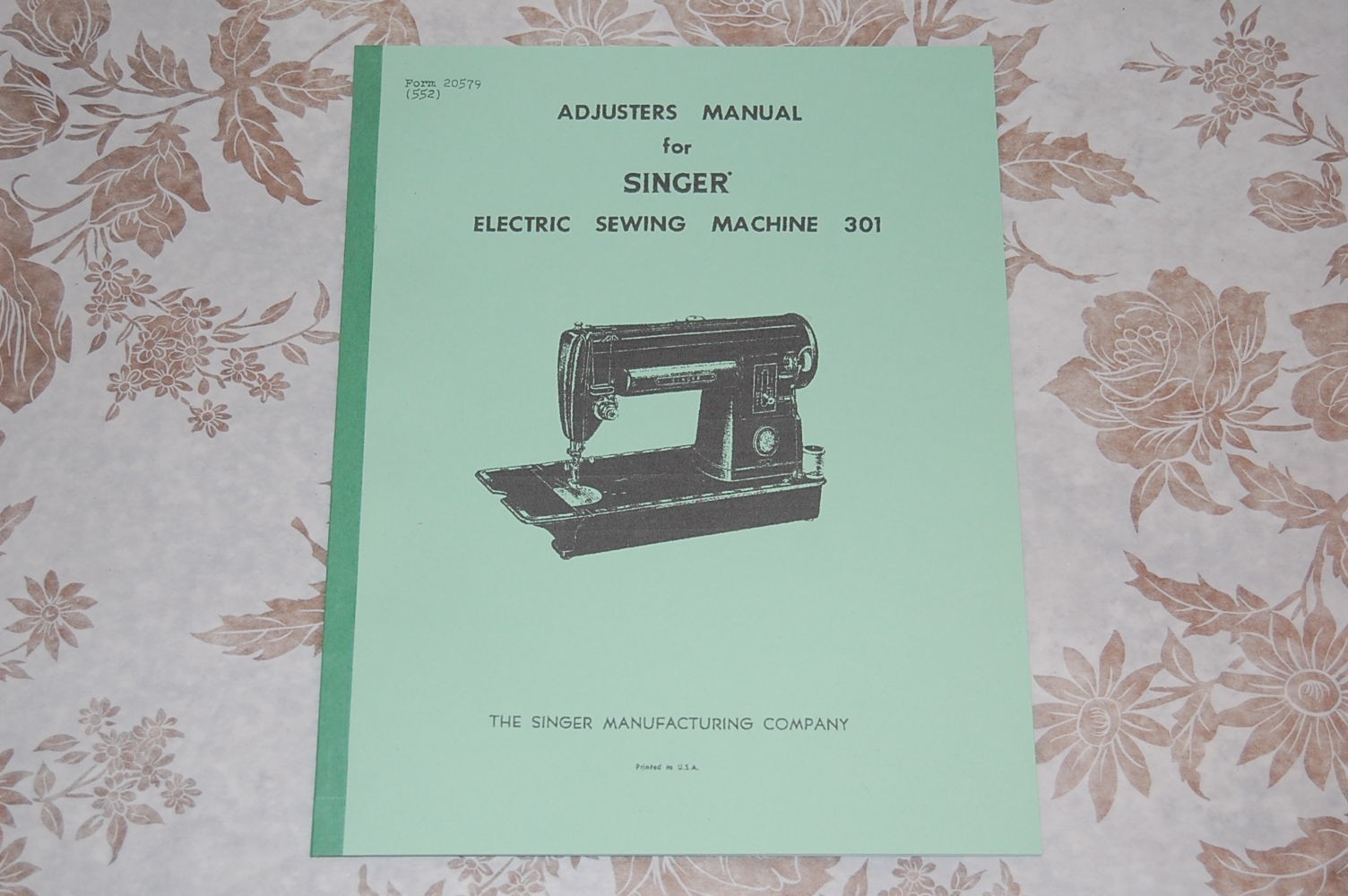Singer Adjusters Timing Adjusting Service Manual on CD: 301 301A Sewing Machine