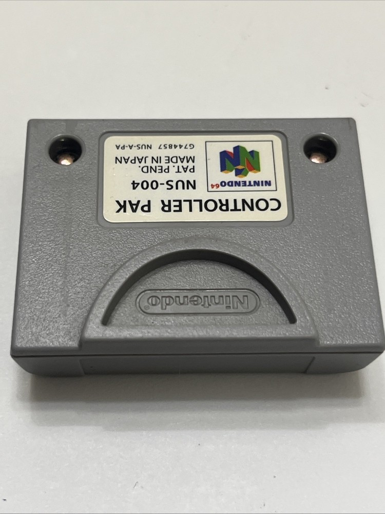 OEM Nintendo 64 Controller Pak Memory Card NUS-004 – Tested Working