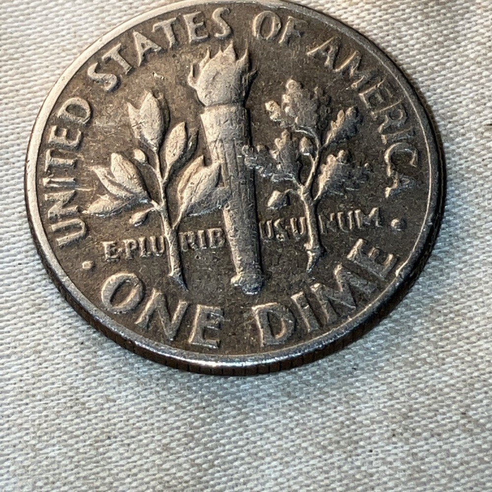 1965 Dime No Mint Mark, *ERROR COIN* “In God we trust”